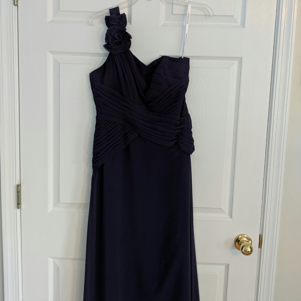 David's Bridal Long Bridesmaids Dress